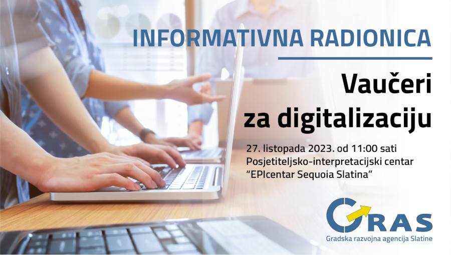 GRAS vas poziva na besplatnu informativnu radionicu Vaučeri za